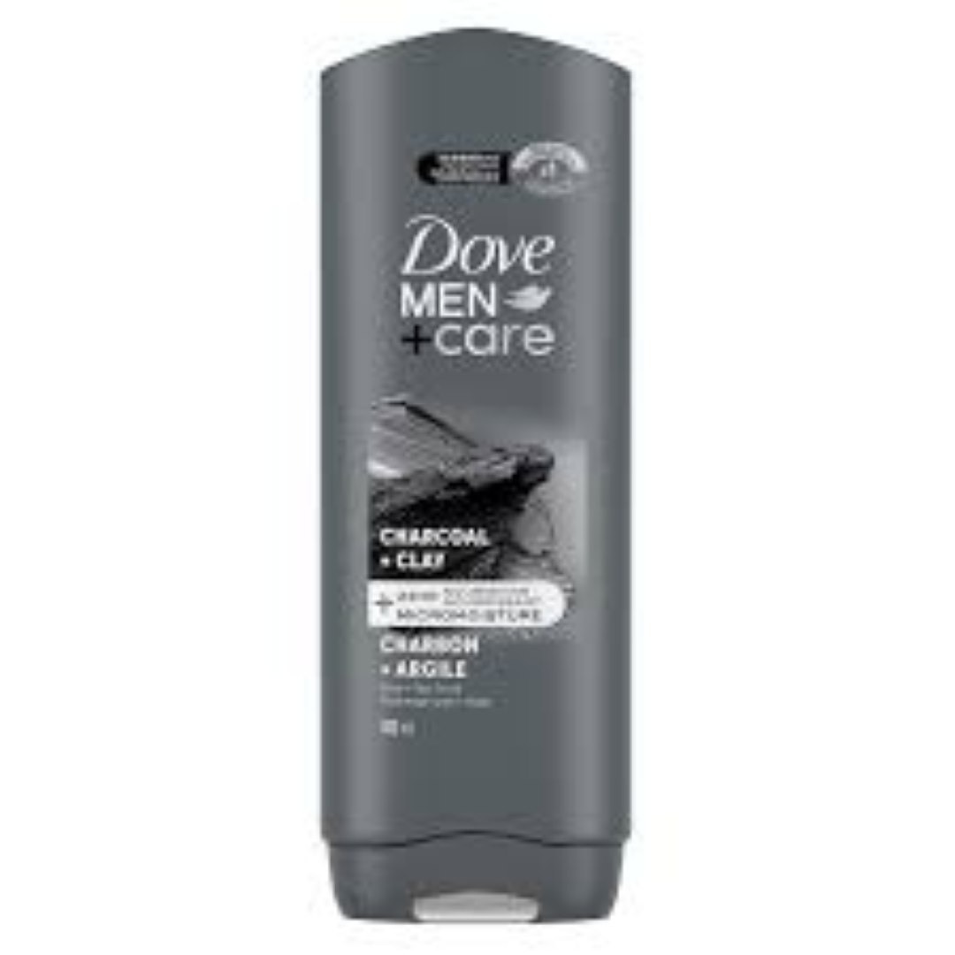 DOVE BW CHARCOAL & CLAY 250ML MEN